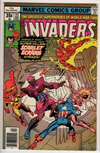 The Invaders #23 Regular Edition (1977) 6.5 FN+