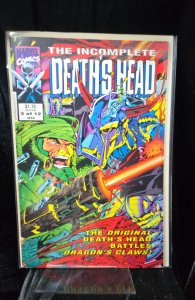 The Incomplete Death's Head #3 (1993) Death's Head 