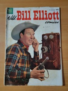 Wild Bill Elliott Comics #14 ~ GOOD - VERY GOOD VG ~ 1954 Dell Comics