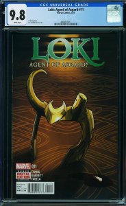 Loki: Agent of Asgard #11 (2015) CGC 9.8 NM/MT