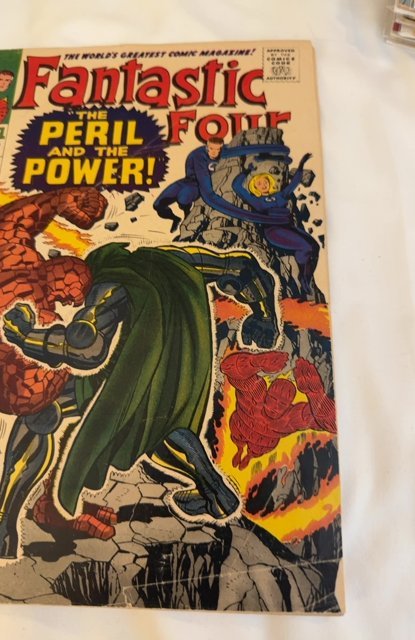Fantastic Four #60  (1967)The peril and the power w Dr doom