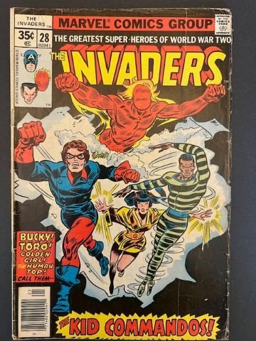 The Invaders #28 Regular Edition (1978) - FN