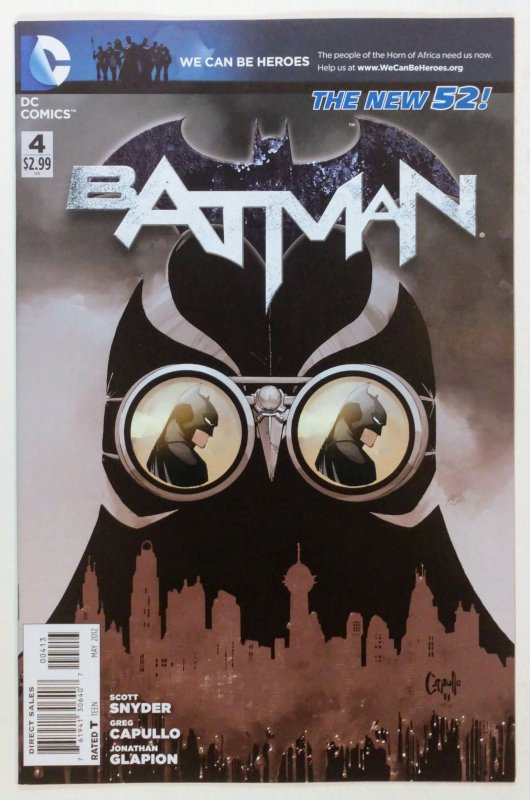 Batman #4 3rd Printing (2012) CAMEO APP OF THE COURT OF OWLS