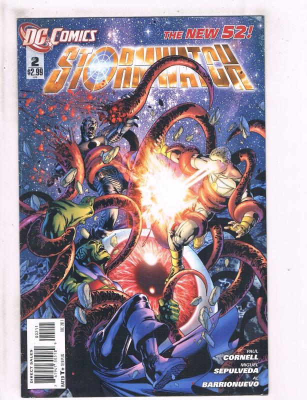 4 DC Comics Stormwatch # 1 2 New 52 Swamp Thing # 2 American Vampire # 22 J104