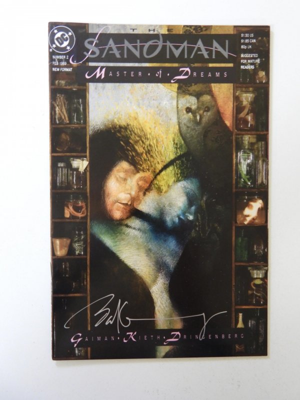 The Sandman #2 (1989) signed by Dave McKean no cert VF+ condition