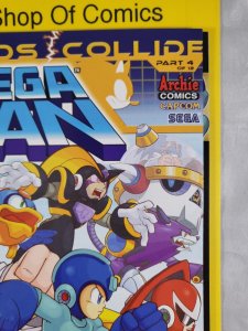 Mega Man #25 Gatefold Cover 2013 Archie Comics Worlds Collide Part 4