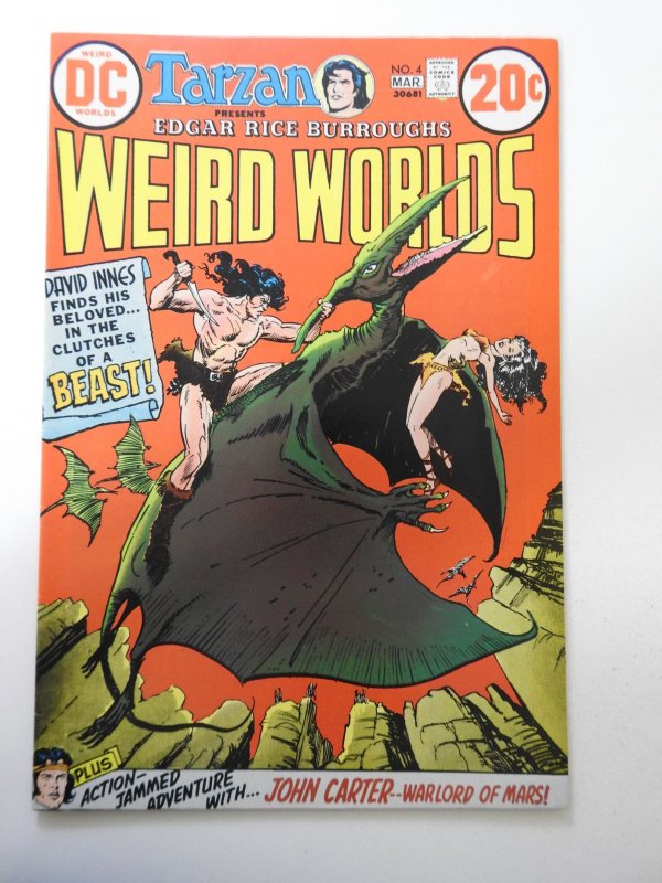 Weird Worlds #4 (1973) VF+ Condition