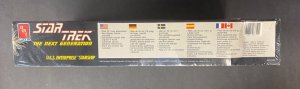 Star Trek The Next Generation U.S.S. Enterprise Starship Model Kit AMT Sealed