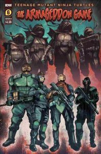 TMNT ARMAGEDDON GAME (2022 IDW) #6 VARIANT CVR B SANCHEZ