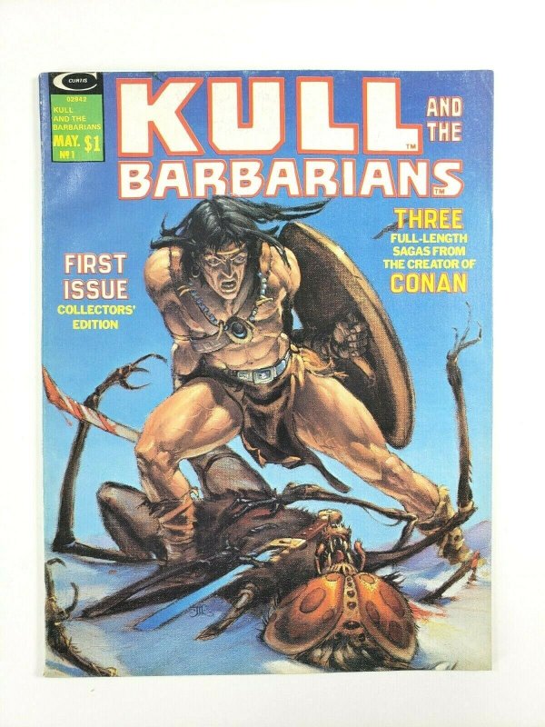 KULL and the Barbarians #1 Comic Magazine 1975 Neal Adams Gil Kane & more