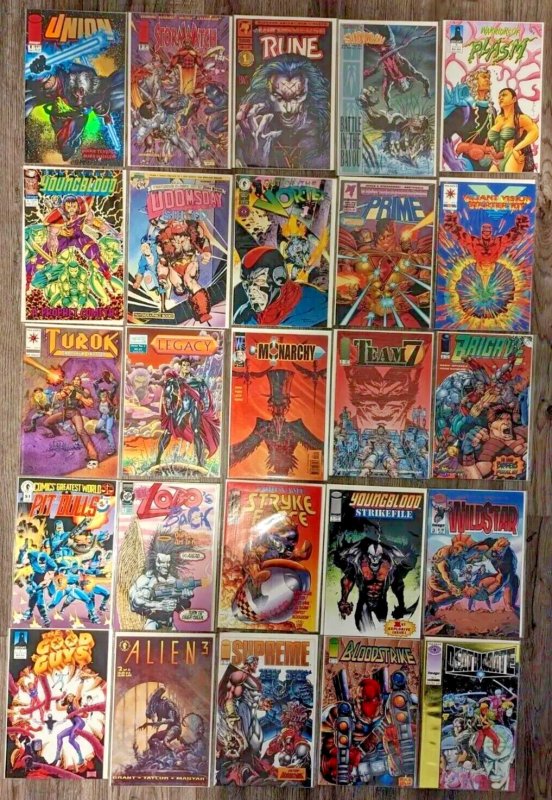 Lot of 25 Indie Comic Books NM Condition