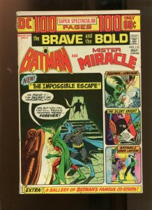 BRAVE & BOLD #112 (6.0) THE IMPOSSIBLE ESCAPE! 1974