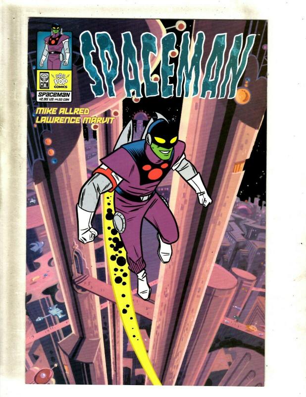 10 Comics Spaceman Feeders Color 2002 Metro Gum + It Girl + Atomics 6 8 9 10 CJ6