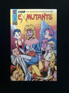 Solo Ex-Mutants #2  ETERNITY Comics 1988 VF+