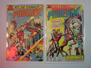 Phoenix (Atlas Comics) #1-2 (1975) VG 4.0