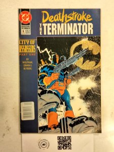 Deathstroke the Terminator #6 VF-NM DC Comic Book 31 TJ53
