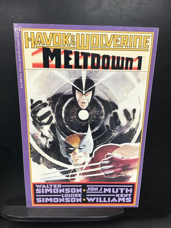 Havok & Wolverine: Meltdown #1 (1989)nm