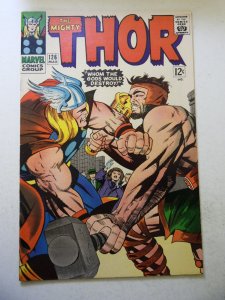 Thor #126 (1966) Thor vs Hercules! FN/VF Condition