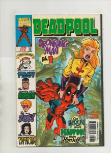 Deadpool #12 - Drowning Man - (Grade 8.5) 1998