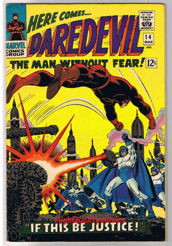 DAREDEVIL #14, VF, Ka-Zar, Plunderer, John Romita,1964, more DD in store