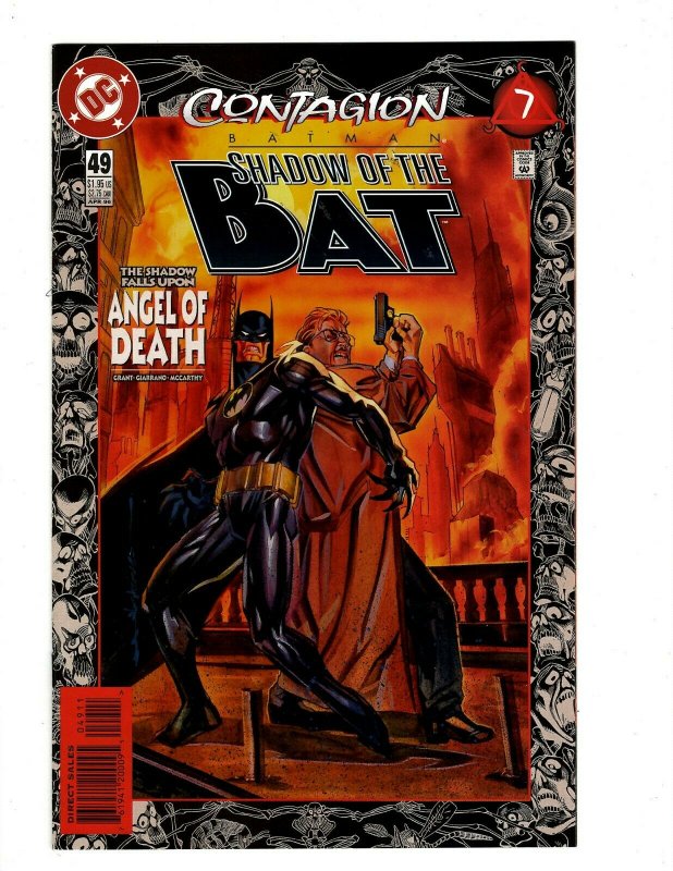 12 Batman Shadow of the Bat DC Comics # 42 43 44 45 46 47 48 49 50 51 52 53 SR3