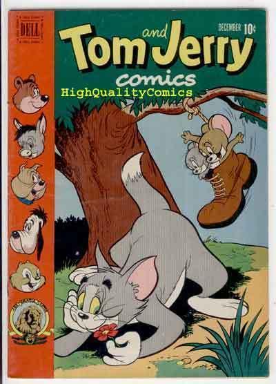 TOM & JERRY #89, FN/FN+, Spike, 1951, Barney Bear, Droopy, Benny Burro