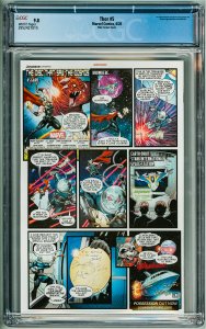 Thor #5 Ribic Variant Cover CGC 9.8! White Pages!