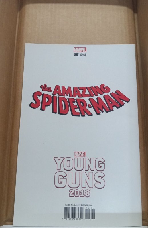 The Amazing Spider-Man #801 Dauterman Cover (2018). H01