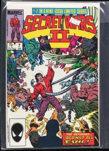 Secret Wars II #7 (1986) Spider-Man