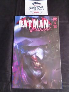 BATMAN WHO LAUGHS #5 NM FRANCESCO MATTINA FRANKIE'S variant DC Comics