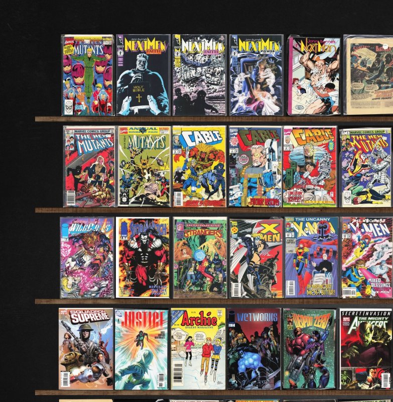 Huge Lot 150+ Comics with X-Force, Alien Legion, The Uncanny X-Men & More!