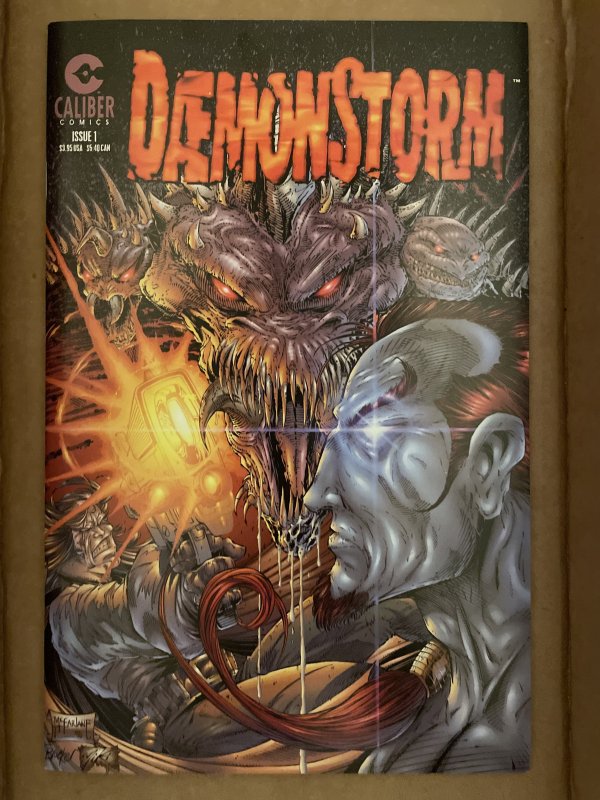 Daemonstorm #1 NM Early McFarlane Art Caliber Comics