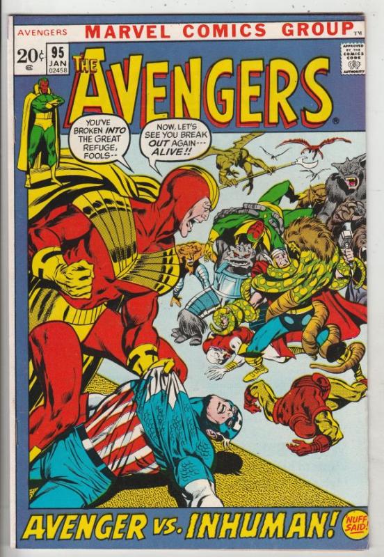 Avengers, The #95 (Jan-72) VF/NM High-Grade Avengers