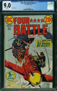 Four Star Battle Tales #1 (1973) CGC 9.0 VFNM