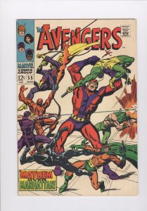 The Avengers #55  Very Good / Fine  (VG / F)  (1968)  Marvel Silver Age Classic