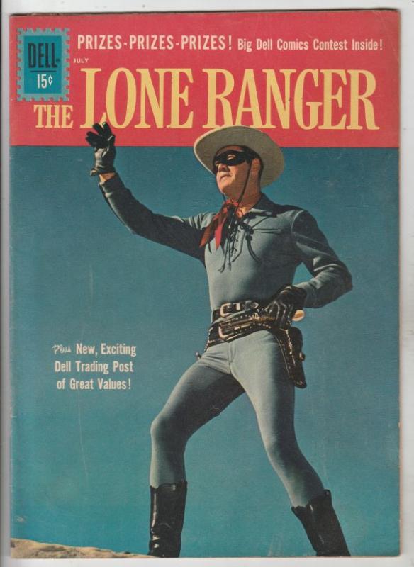 Lone Ranger, The #140 (Jul-61) FN/VF+ High-Grade The Lone Ranger, Tonto, Silver