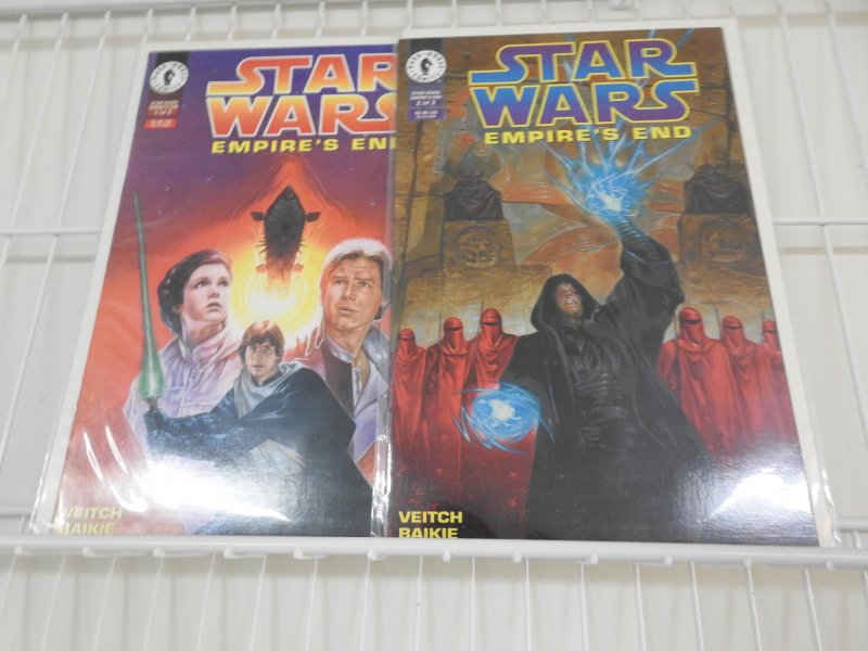 Star Wars: Empire's End #1-2 (1995) Complete Set Avg NM- Condition!