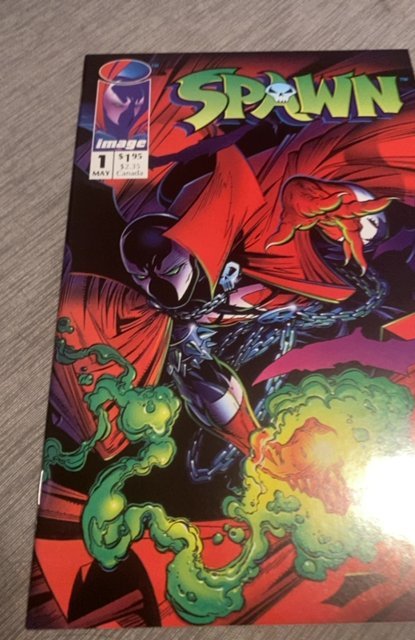 Spawn #1 (1992)mcfarlanes iconic character  1St app of spawn