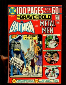 100 PAGES BRAVE AND BOLD #113 (7.0) BATMAN AND METAL MEN!