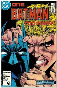 BATMAN 403 VF-NM Jan. 1987 COMICS BOOK