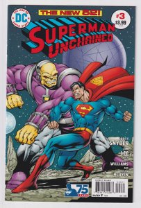 DC Comics! Superman Unchained! Issue #3! 75th Anniversary Bronze Age Cover! 761941314983