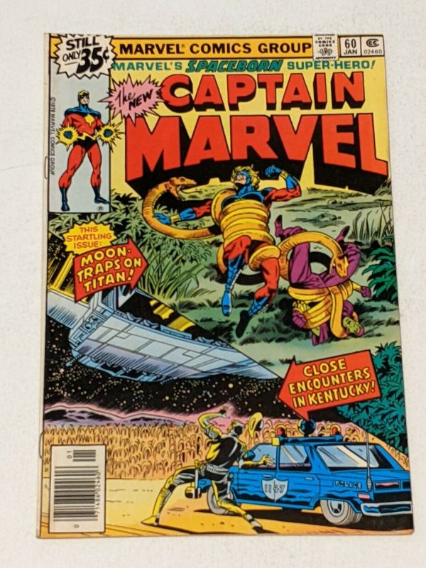 Captain Marvel #60 (Jan 1979) FN- 5.5 Herb Trimpe cover