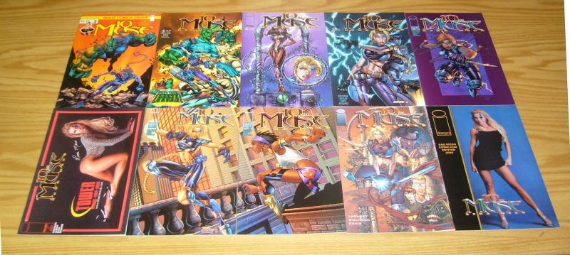 10th Muse #1-9 VF/NM complete series + preview + (6) variants - rena mero set