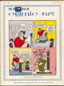 World Of Comic Art #1 6/1966-1st issue-Moon Mullins-Peanuts-Mort Walker-VF