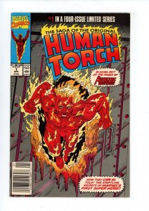 Saga of the Original Human Torch #1 (1990) Marvel Comics