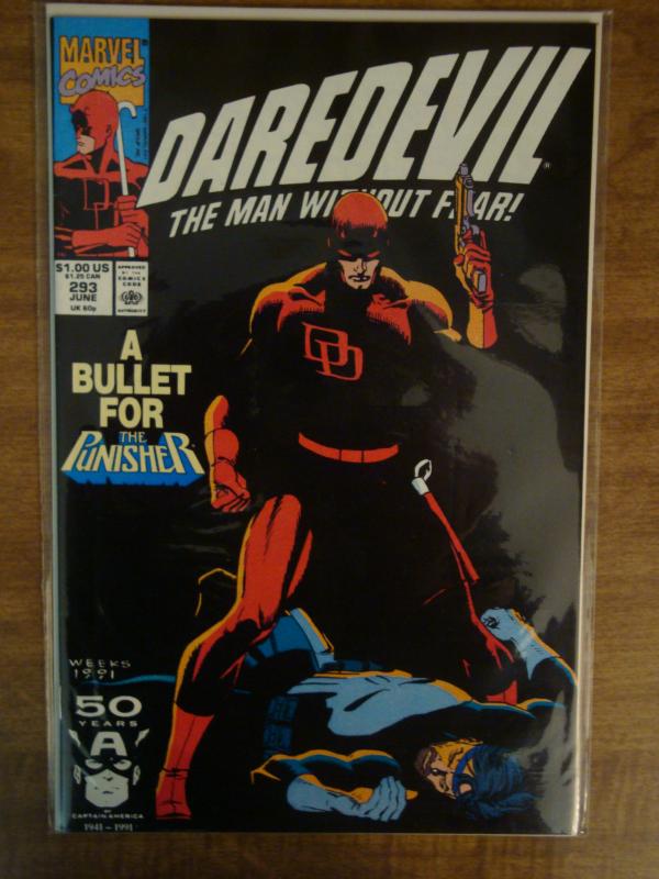 Marvel Comics Daredevil #292 & 293 Punisher NM