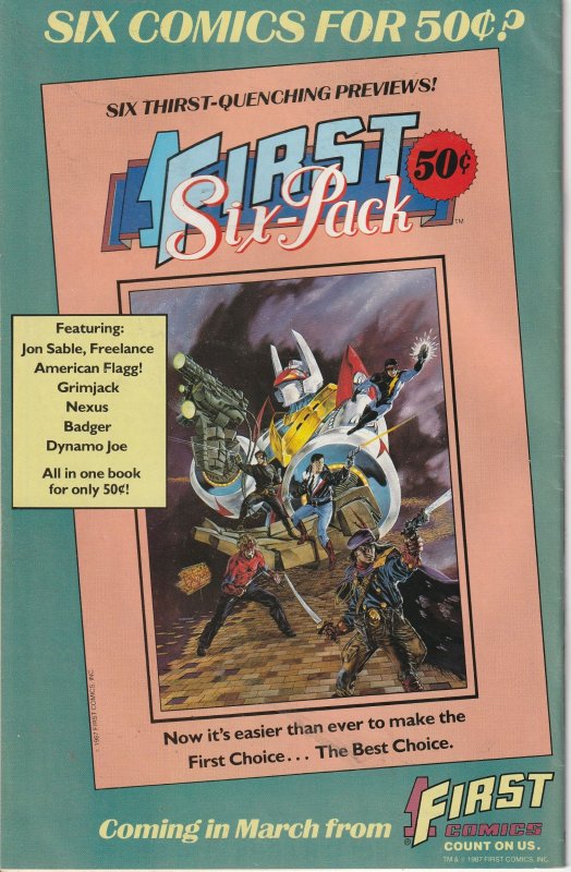 Grimjack #36 (1987)  The Death of Grimjack !