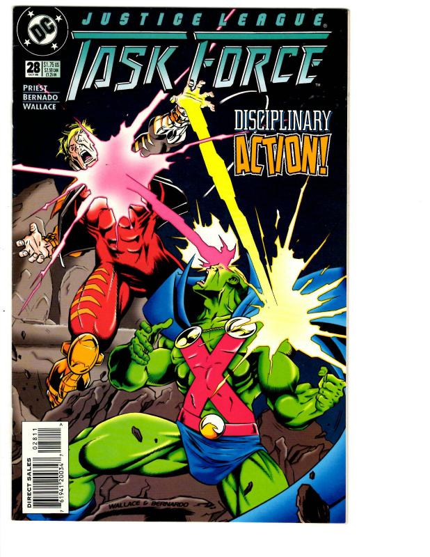 11 Justice League Task Force DC Comics # 27 28 29 30 31 32 33 34 35 36 37 BH13