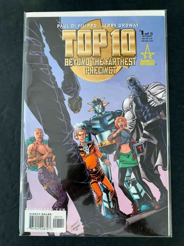 Top Ten  Beyond The Fathers Precinct Full Set #,1,2,3,4,5 #  Dc/Wildstorm Comics