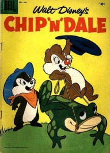 Chip 'n' Dale (1st Series) #8 GD ; Dell | low grade comic December 1956 Walt Dis
